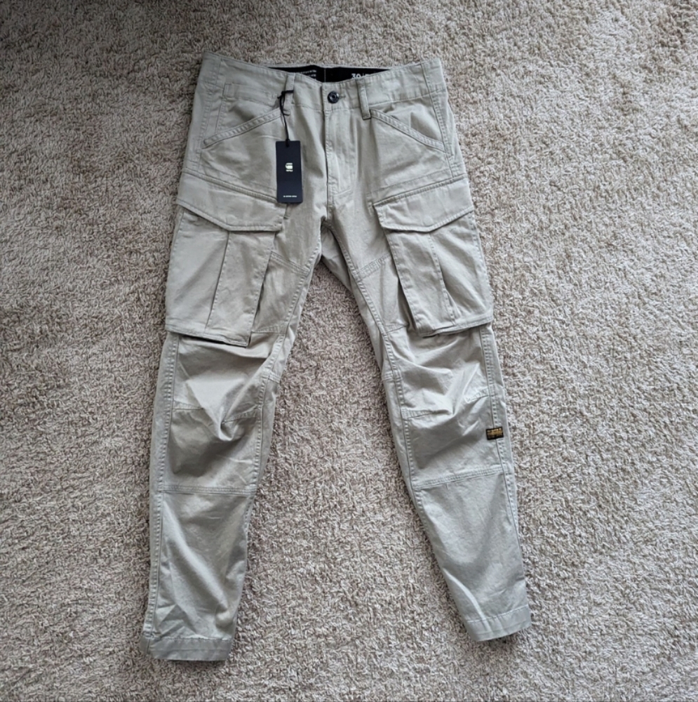 G-star Mens Rovic Zip 3D Cargo Straight Tapered